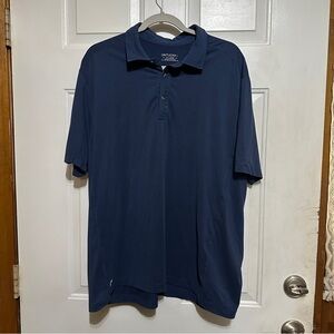 UNTUCKit Mens Shirt XXL Navy‎ Blue Clavidor Performance